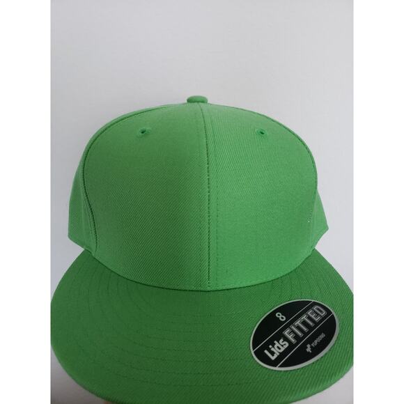 Lids Other - Lids Hat Cap Blank Grandslam Fitted Size 8 Lime Green